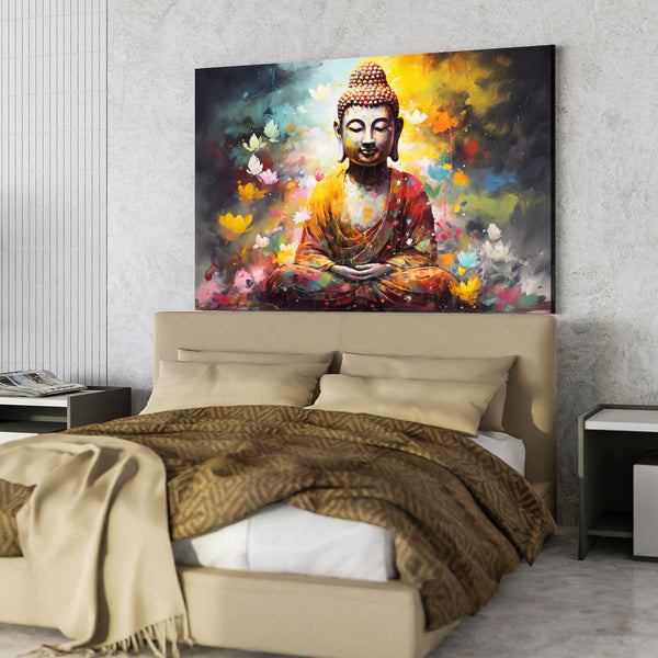Buddha Stone Art Wall Hanging | MusaArtGallery™