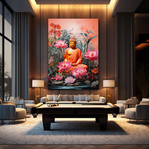 Buddha Wall Art Abstract | MusaArtGallery™