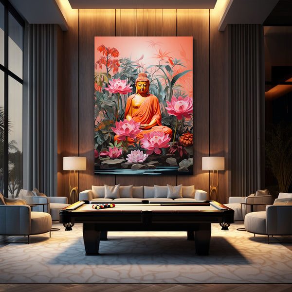 Buddha Wall Art Abstract | MusaArtGallery™