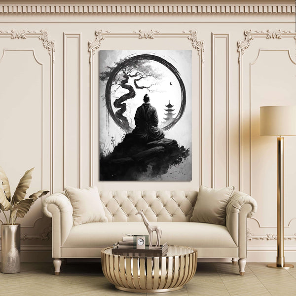 Buddha Wall Art Black | MusaArtGallery™