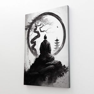 Buddha Wall Art Black | MusaArtGallery™