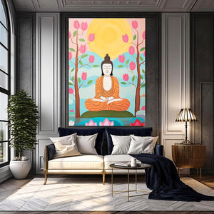 Buddha Wall Art Cheap | MusaArtGallery™