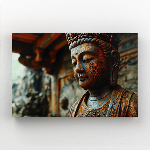 Buddha Wall Art Framed Canvas | MusaArtGallery™