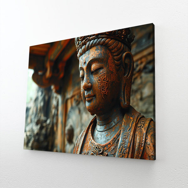 Buddha Wall Art Framed Canvas | MusaArtGallery™