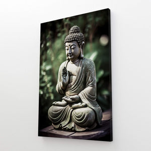 Buddha Wall Art Green | MusaArtGallery™