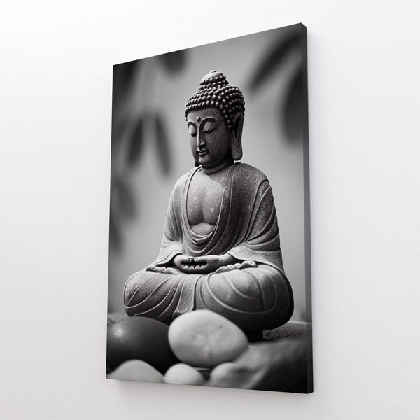 Buddha Wall Art Silver | MusaArtGallery™