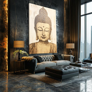 Buddha Wall Art Stickers Large | MusaArtGallery™