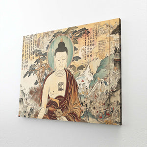 Buddha Wall Art With Frame | MusaArtGallery™