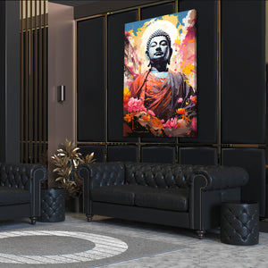Buddha Wall Canvas Large | MusaArtGallery™