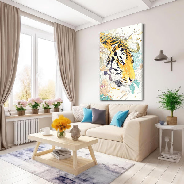 Buddhist Tiger Art | MusaArtGallery™