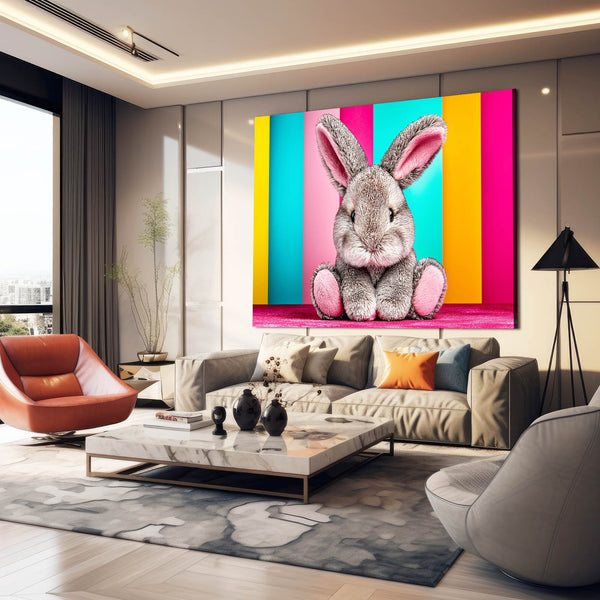 Bunny Print For Nursery