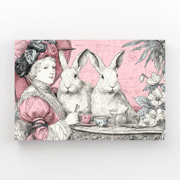 Bunny Print Rustic