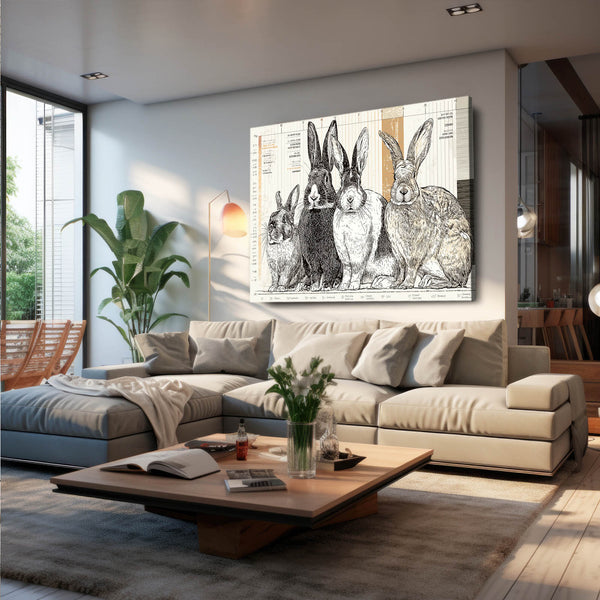 Bunny Rabbit Wall Art