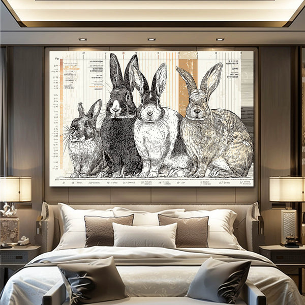Bunny Rabbit Wall Art