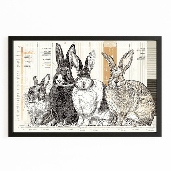 Bunny Rabbit Wall Art