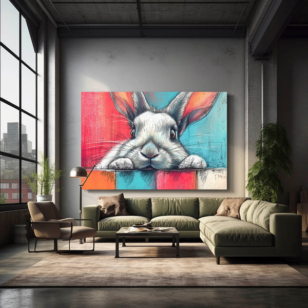 Bunny Wall Art Horizontal