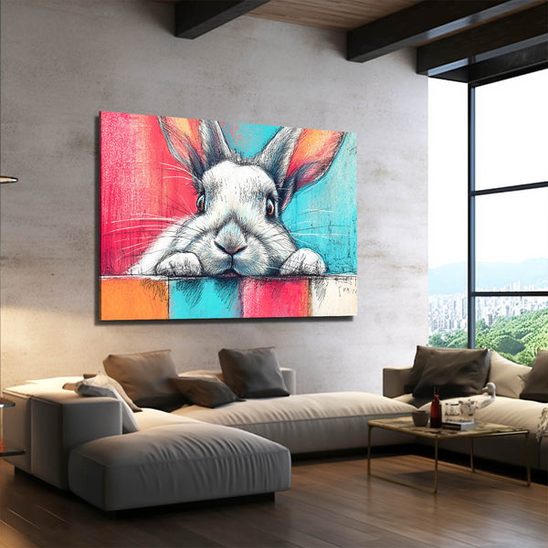 Bunny Wall Art Horizontal