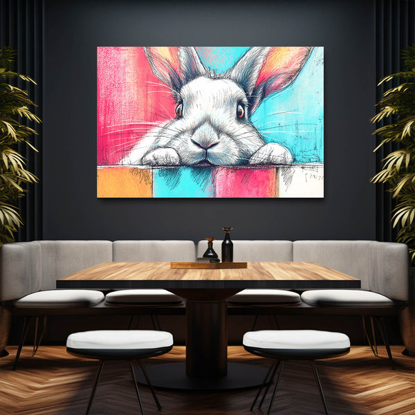 Bunny Wall Art Horizontal