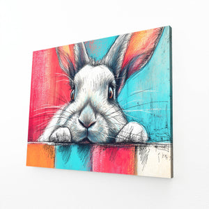 Bunny Wall Art Horizontal
