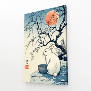 Bunny Wall Art Japanese