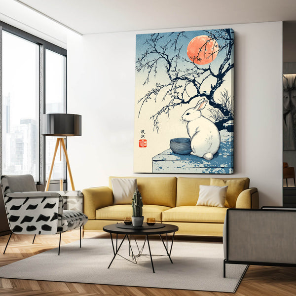 Bunny Wall Art Japanese