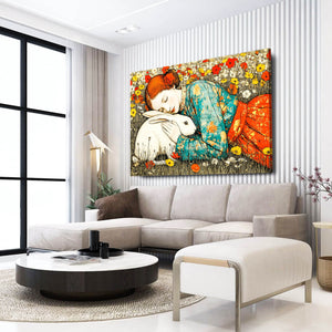 Bunny Wall Art Rustic