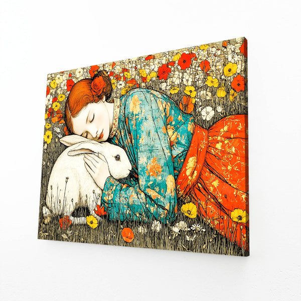 Bunny Wall Art Rustic