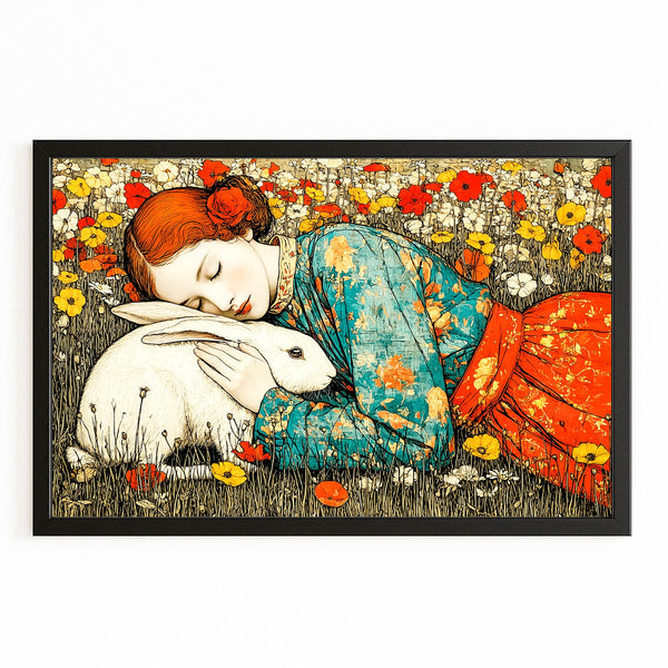 Bunny Wall Art Rustic