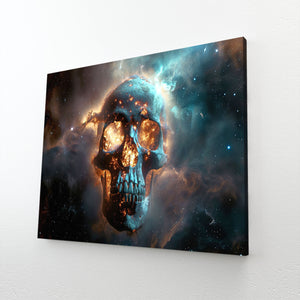 Burning Skull Art | MusaArtGallery™