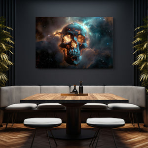 Burning Skull Art | MusaArtGallery™