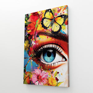 Butterflies Canvas Nature Art Wall | MusaArtGallery™