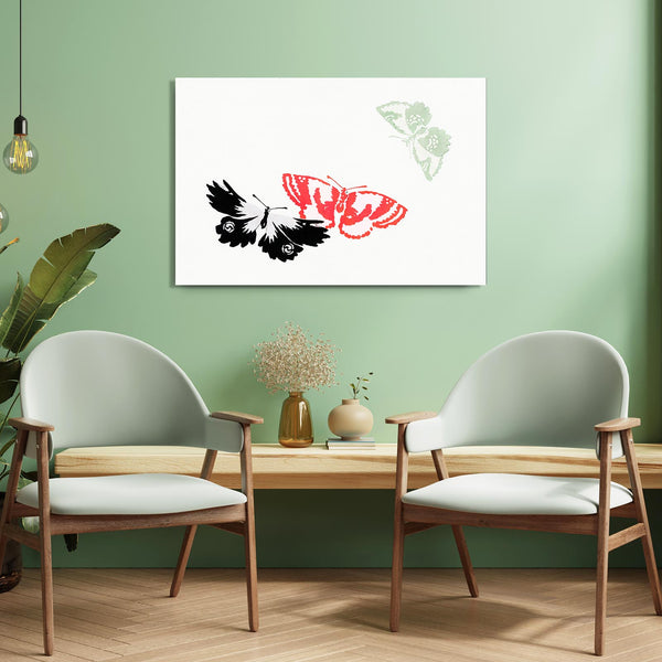 Butterfly Canvas Wall Art | MusaArtGallery™