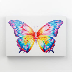 Butterfly Colorful Horizontal Wall Art | MusaArtGallery™