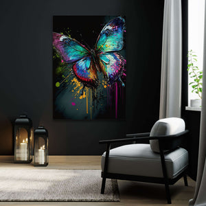 Butterfly Colorful Wall Art | MusaArtGallery™