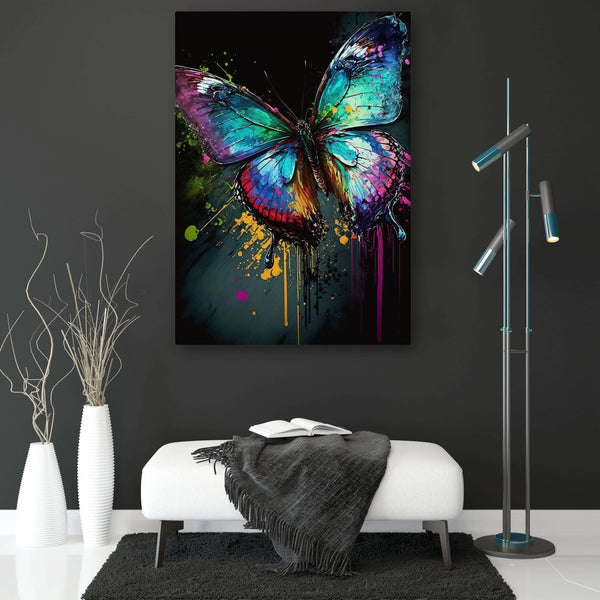 Butterfly Colorful Wall Art | MusaArtGallery™