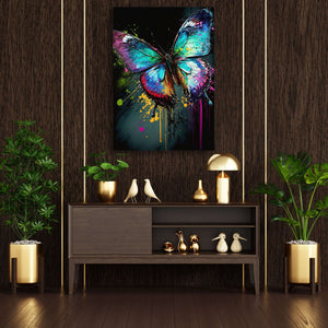 Butterfly Colorful Wall Art | MusaArtGallery™