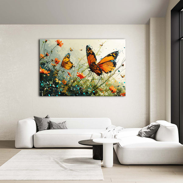 Butterfly Garden Wall Art | MusaArtGallery™