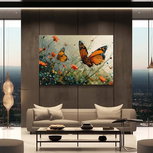 Butterfly Garden Wall Art | MusaArtGallery™