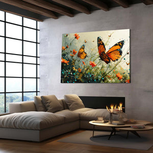 Butterfly Garden Wall Art | MusaArtGallery™