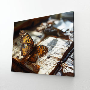 Butterfly In Flight Wall Art | MusaArtGallery™