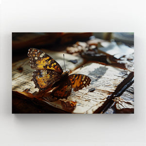 Butterfly In Flight Wall Art | MusaArtGallery™