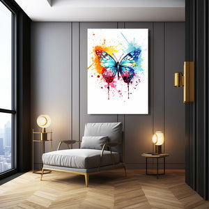 Colorful Butterfly Canvas Wall Art | MusaArtGallery™