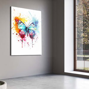 Colorful Butterfly Canvas Wall Art | MusaArtGallery™