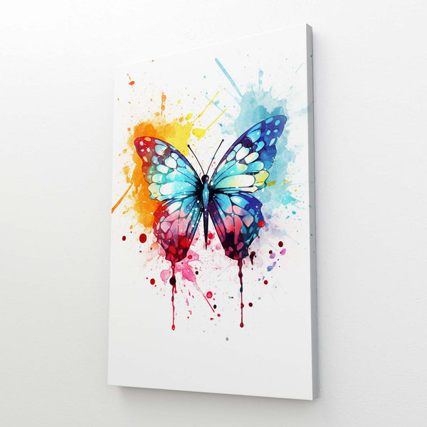Colorful Butterfly Canvas Wall Art | MusaArtGallery™