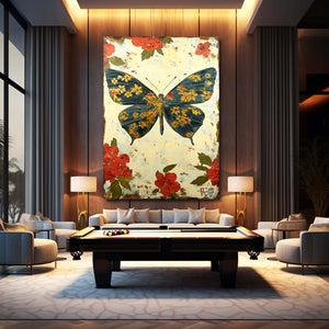 Japanese Butterfly Wall Art | MusaArtGallery™