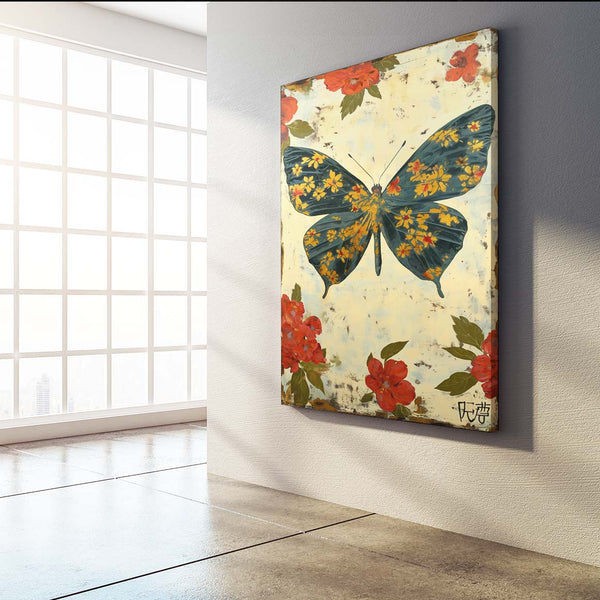 Japanese Butterfly Wall Art | MusaArtGallery™