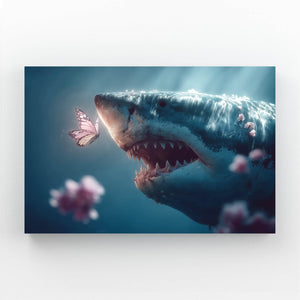 Butterfly Shark Art