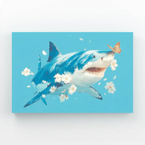 Butterfly Shark Artwork