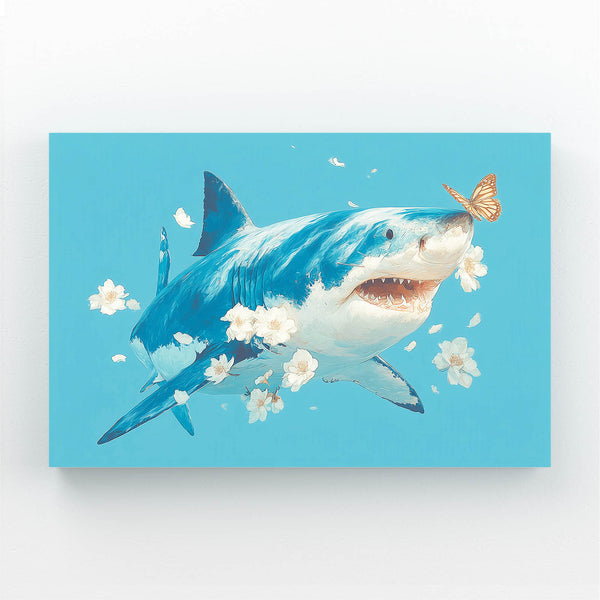 Butterfly Shark Artwork