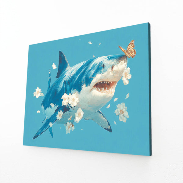 Butterfly Shark Artwork